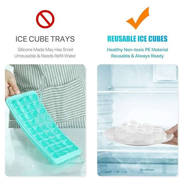 Cubos De Hielo Reutilizables Para Bebidas, 100pz - Image 5