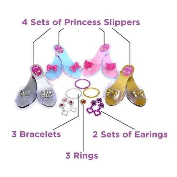 Juego Zapatos Y Joyeria Para Niñas Liberty Imports - Image 4