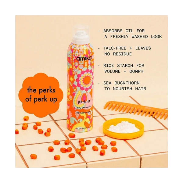 Amika Perk Up Champú Seco, 5.3 Oz (150 G) 7.9 Fl Oz - Image 5