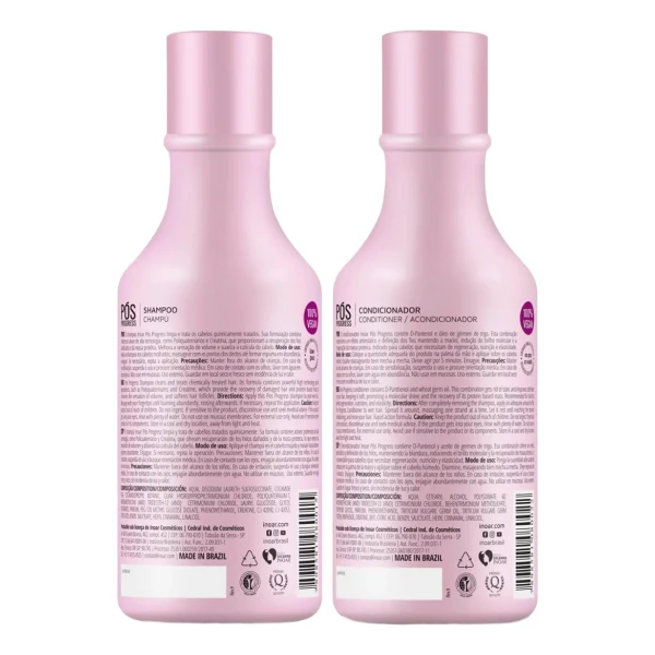 Inoar - Champú Y Acondicionador Pos Progress Duo - Image 2