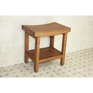 Banco De Baño Sumba Patentado De 18 Pulgadas De Madera De T - Image 3