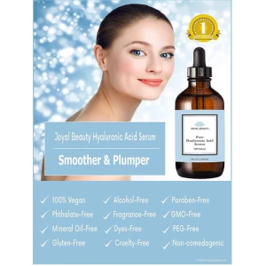 Joyal Beauty Sérum De Ácido Hialurónico Para Cara Natural Tipo De Piel Todo Tipo De Piel - Image 4