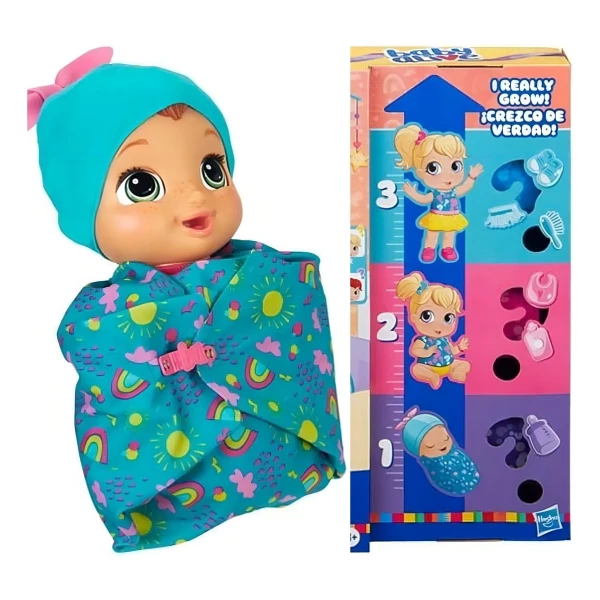 Muñeca Baby Alive Crece Y Habla 75 Sonidos Y Frases Hasbro E8199 - Image 2