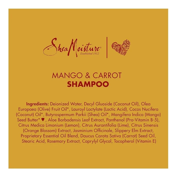 Shea Moisture Shampoo Para Niños Extra Nutritivo Mango 237ml - Image 4