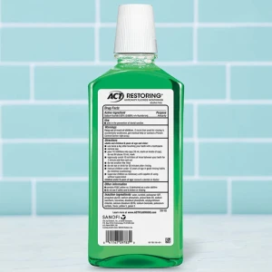 Act Restoring Zero Alcohol Enjuague Bucal 2x Daily 33.8 Oz - Image 2