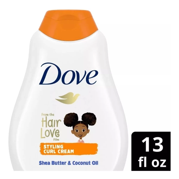 Dove Beauty Kids Crema De Peinar Para Rizos Y Ondas 384ml - Image 2
