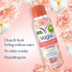 Vagisil Spray Lavado En Seco Intimo Femenino, Peach Blossom - Image 2