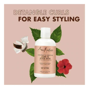 Sheamoisture Leche Curl And Style Para Cabello Grueso Rizado - Image 3