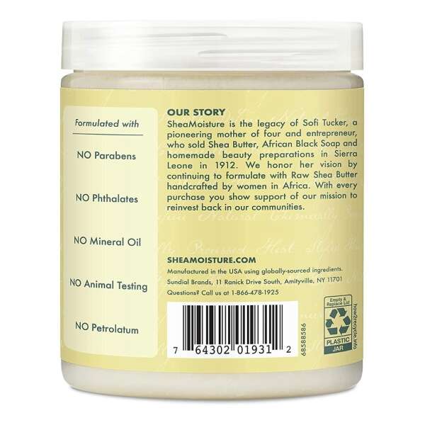 Shea Moisture Mascarilla Sin Enjuague Aceite De Ricino 591ml - Image 2