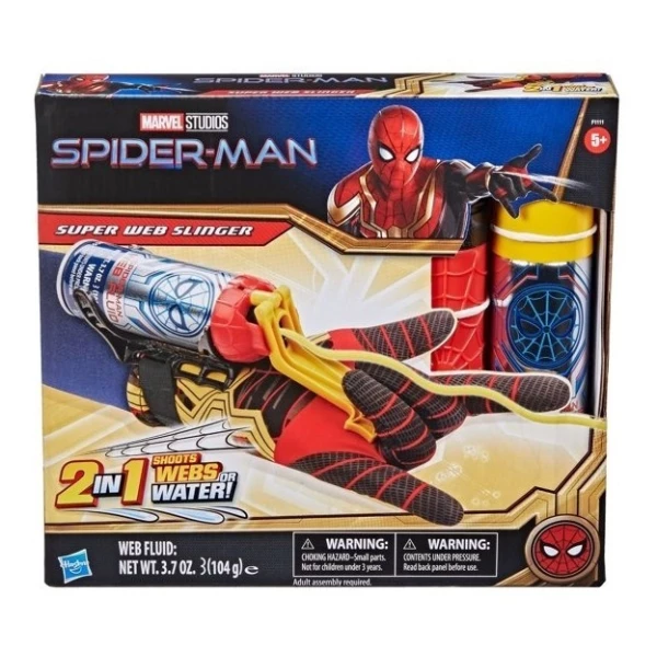 Hasbro Lanzador Telaraña Spiderman 2 En 1 Telaraña O Agua - Image 2
