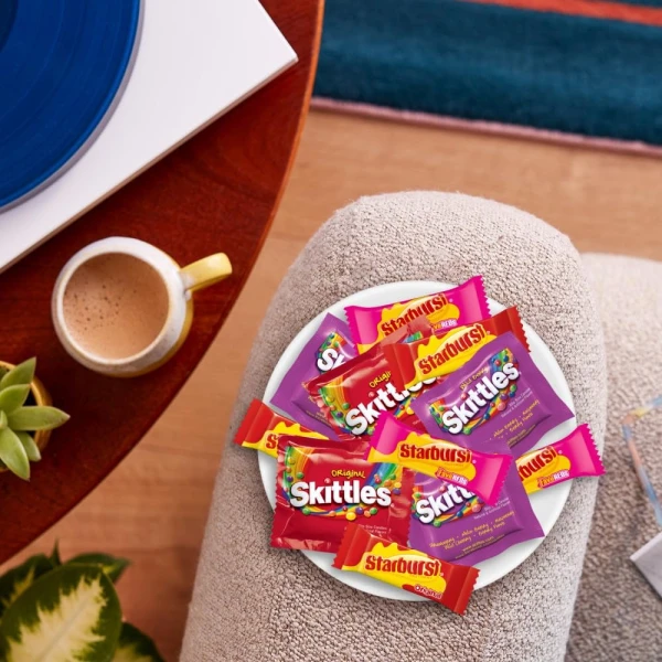 Skittles Original, Skittles Wild Berry & Starburst, 570g - Image 4