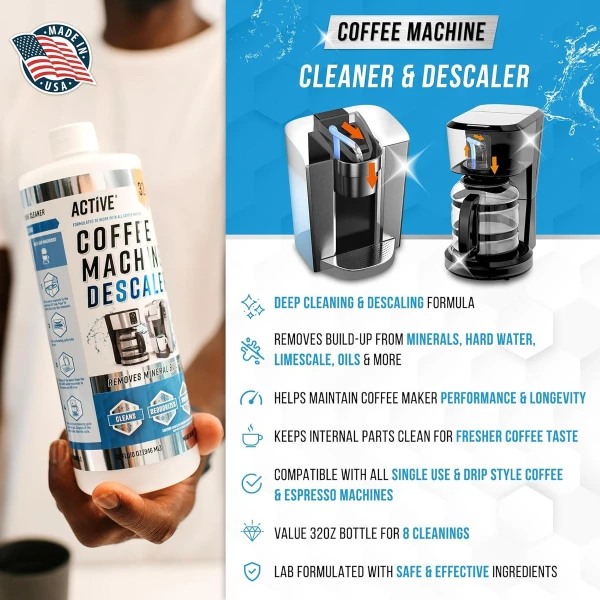 Active Líquido Descalcificador Para Máquina De Café - 1l - Image 2