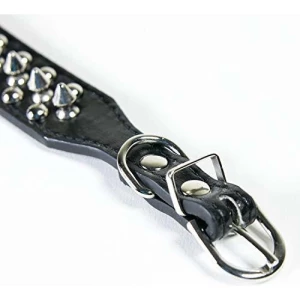 Corelife Collar De Piel Vegana Con Pinchos Para Perros Y Gat - Image 2