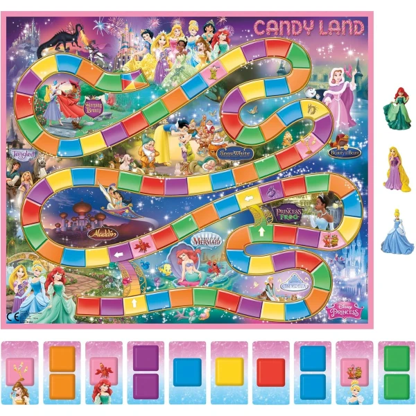 Candy Land Juego De Tablero De Edición Disney Princess - Image 3