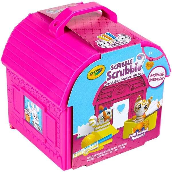 Juguete Niños Scribble Scrubbie Backyard Bungalow Crayola - Image 5