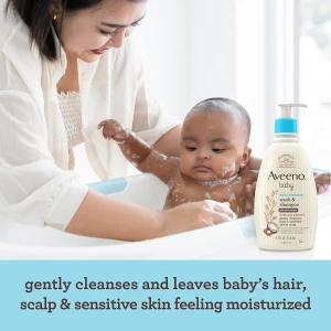 Aveeno Baby Jabón Corporal Y Champú Hidratante Diario 2 En 1 - Image 2