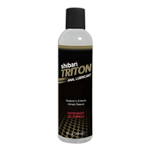 Lubricante Anal Base Agua Sin Fragancia 240ml Shibari Triton Sabor Sin Sabor
