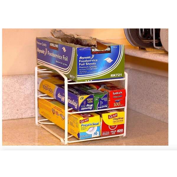 Organizador De Rollo Papel Estándar Y Envoltorio De Alimento - Image 4