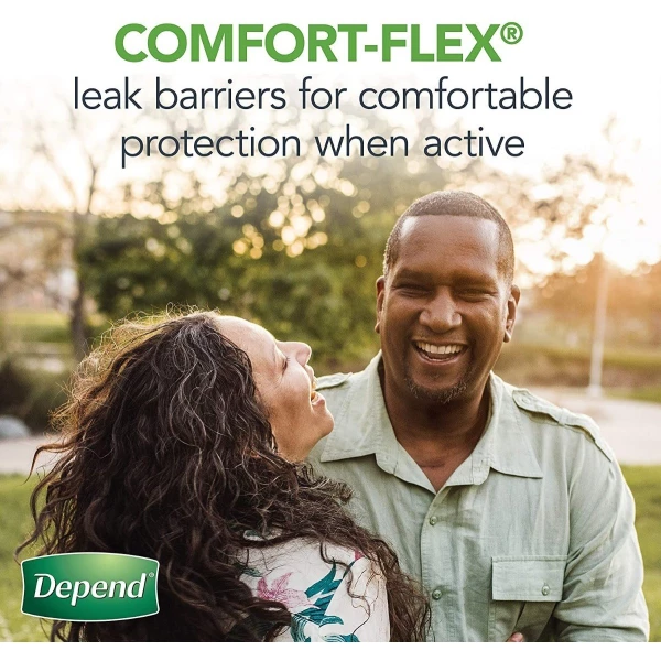Depend Protectores Incontinencia Hombres, Máxima Absorbencia Talla Unitalla - Image 4