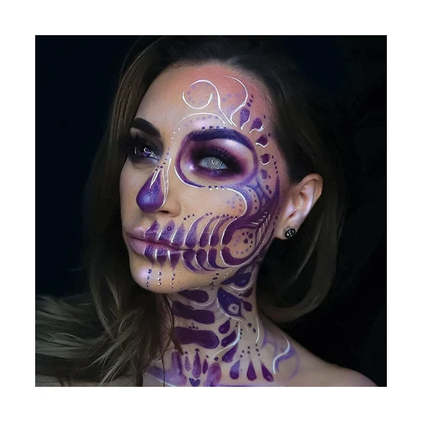 Base De Maquillaje En Cremoso Mehron Mehron Fantasy Fx Mehron Tono Púrpura/ombre Force. - 30ml 1.76oz - Image 4