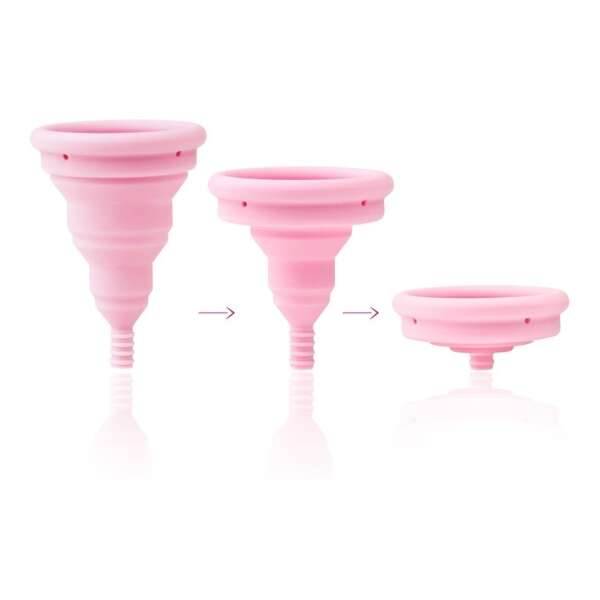 Copa Menstrual Compacta Plegable - Lily Cup Size A Intimina - Image 2