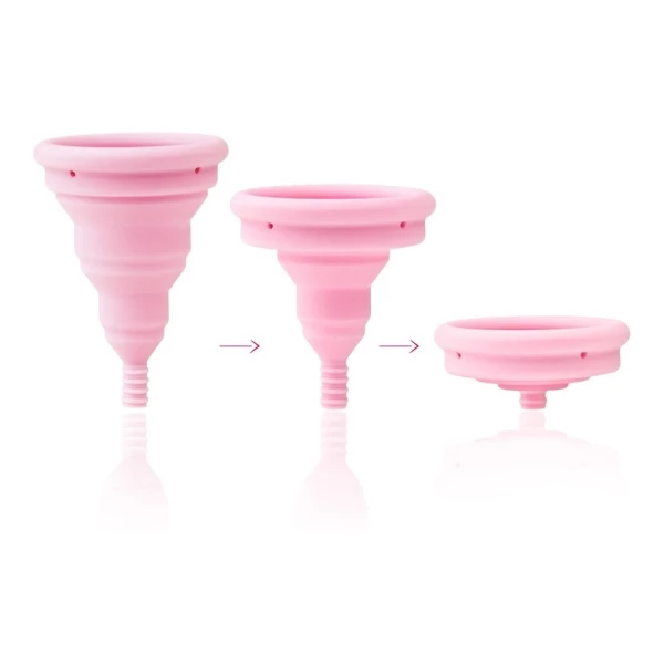 Copa Menstrual Compacta Plegable - Lily Cup Size A Intimina - Image 2