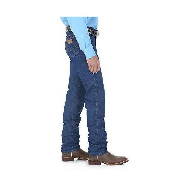 Wrangler Vaquero Corte Original Fit Jean Oscuro Piedra - Image 2