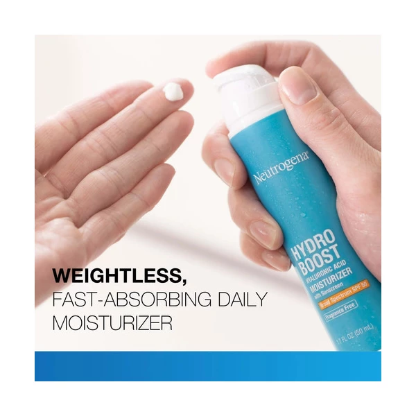 Neutrogena Hydro Boost Spf 50 Crema Hidratante Sin Fragancia Momento De Aplicación Día Tipo De Piel Todo Tipo De Piel - Image 5