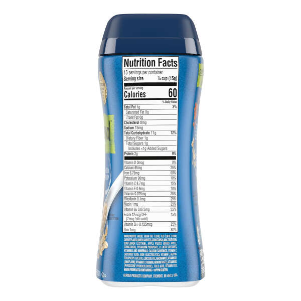 Gerber Probiótico Cereal De Avena Zanahoria Y Manzana 227 G - Image 2