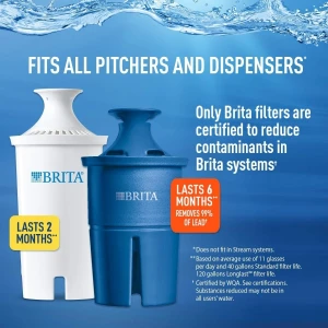 Brita Filtro Recambio Para Jarra De Agua, Estándar, Pack 3 - Image 4