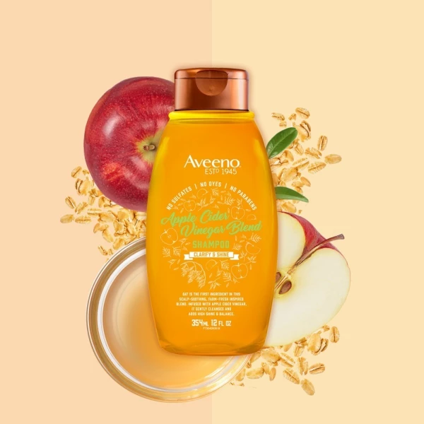 Aveeno Shampoo Vinagre De Manzana 354 Ml - Image 3