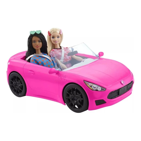 Coche Convertible Barbie Pink - Mattel Hbt92 - Image 3