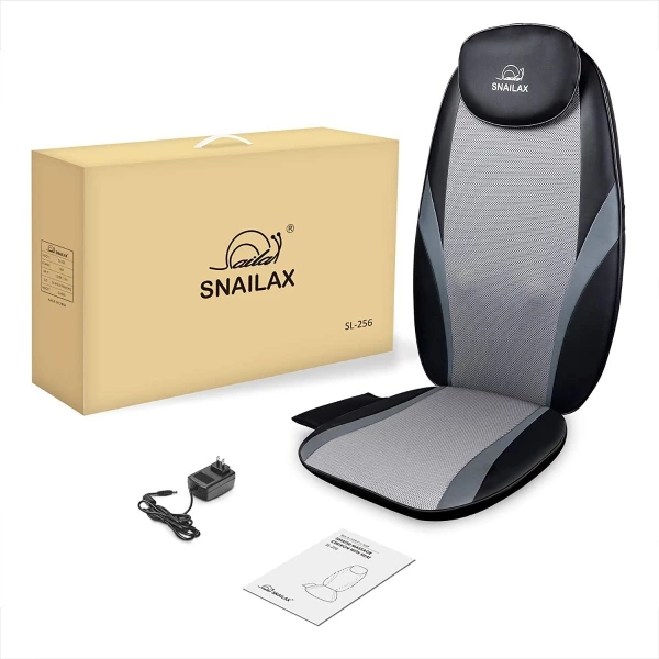 Silla Masajeadora Térmica Snailax Shiatsu Con Control Remoto - Image 3