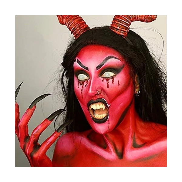 Base De Maquillaje En Cremoso Mehron Mehron Fantasy Fx Mehron Tono Rojo - 30ml 1.76oz - Image 4
