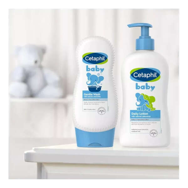 Cetaphil Baby Gentle Wash 230ml Organic Caléndula Jabón - Image 3