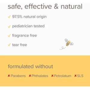 Shampoo & Wash Sensitive 621ml Burt's Bees Baby - Image 2
