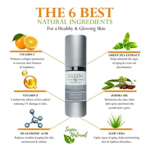 Serum Vitamin C, Acido Hialuronico, Vitamin E Kleem Organics Tipo De Piel Todo Tipo De Piel - Image 2