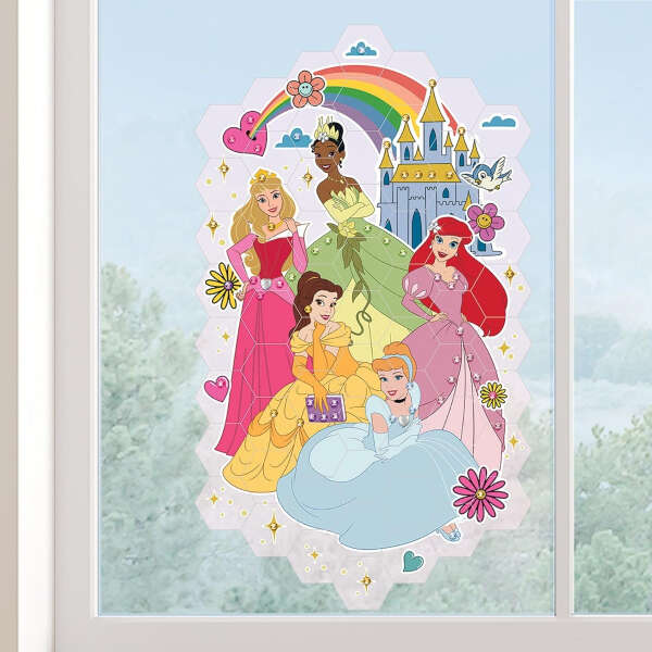 Make It Real Disney Mosaico De Arte Para Ventanas 66 Pzas - Image 2