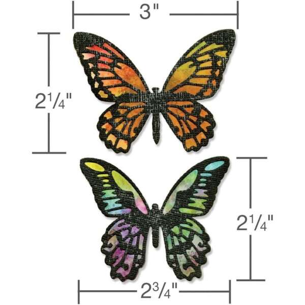 Sizzix Juego De Troqueles De Mariposa 4 Piezas - Image 4