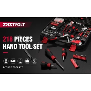 Kit Herramienta Eastvolt Para El Hogar Con Estuche 218 Pieza - Image 3