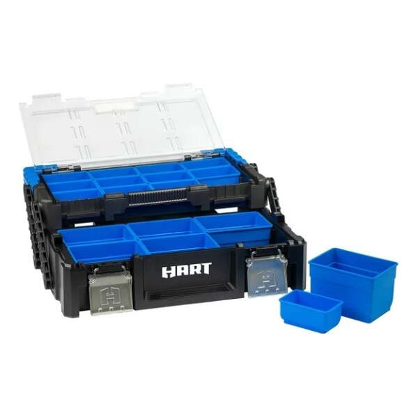 Hart Organizador Voladizo De 45.7 Cm, Piezas Pequeñas Color Negro - Image 2