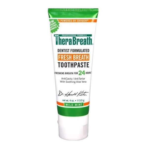 Therabreath Pasta De Dientes Aliento Fresco, Boca Seca 4 Oz - Image 3