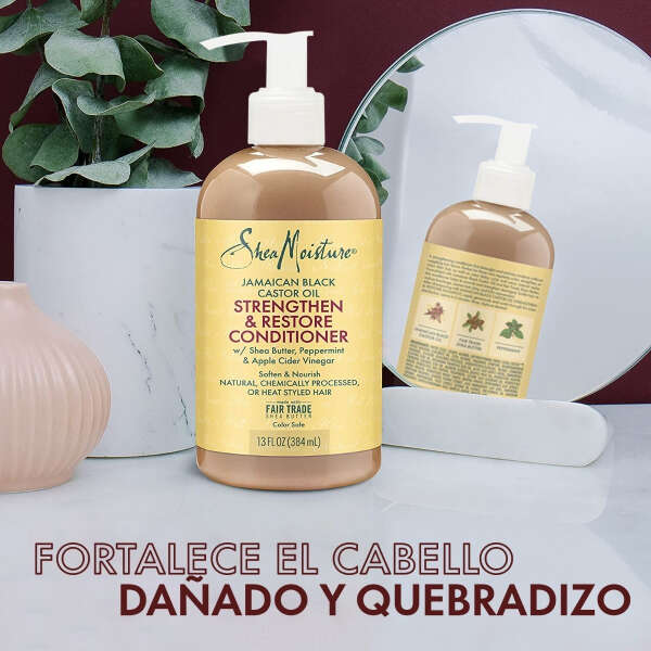 Acondicionador Shea Moisture Jamaica Castor Oil 384 Ml - Image 5