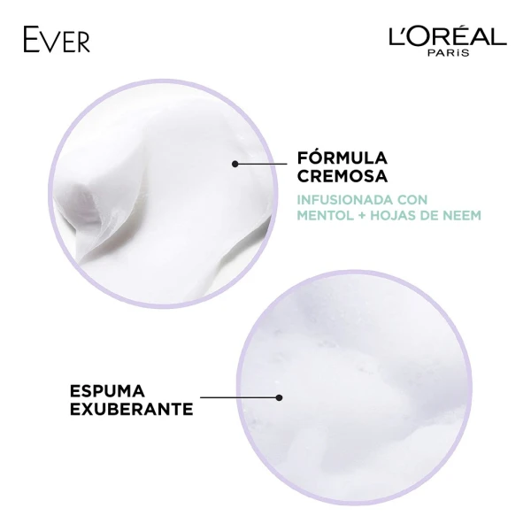 Loréal Paris Shampoo Ever Pure Scalp Detox Sin Sulfatos 250ml - Image 3