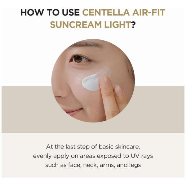 Protector Solar Skin1004 Madagascar Centella Air-fit Suncream Light 30fps En Crema 50ml - Image 5