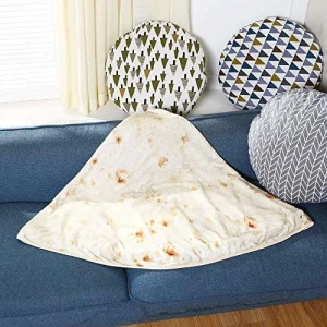 Manta Para Adultos Zen Life Harina Tortilla Mantas Alimentos - Image 2