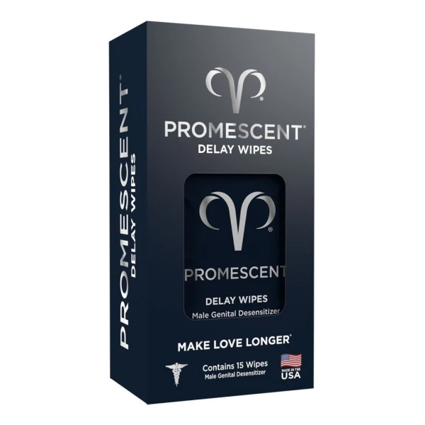 Promescent Toallas Retardantes Delay Wipes Pack De 15 Piezas - Image 2