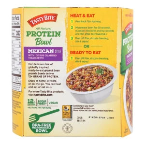 Tasty Bite Cuenco De Proteínas Estilo Mexicano, 60 Seg 250g - Image 2
