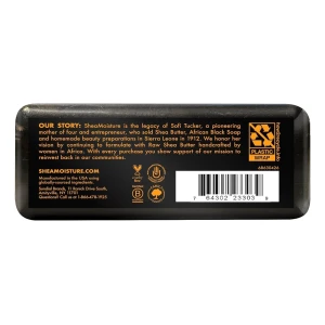 Sheamoisture Jabón Negro Africano Con Manteca De Karité 227g - Image 2