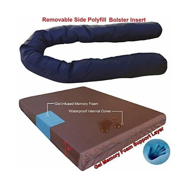 Dogbed4less Durable Ortopedica Espuma De Memoria Interna Per - Image 4